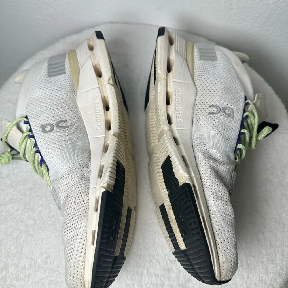 Mens On Cloudnova Undyed White Seedling Athletic Running Sneakers Shoes Size 8.5